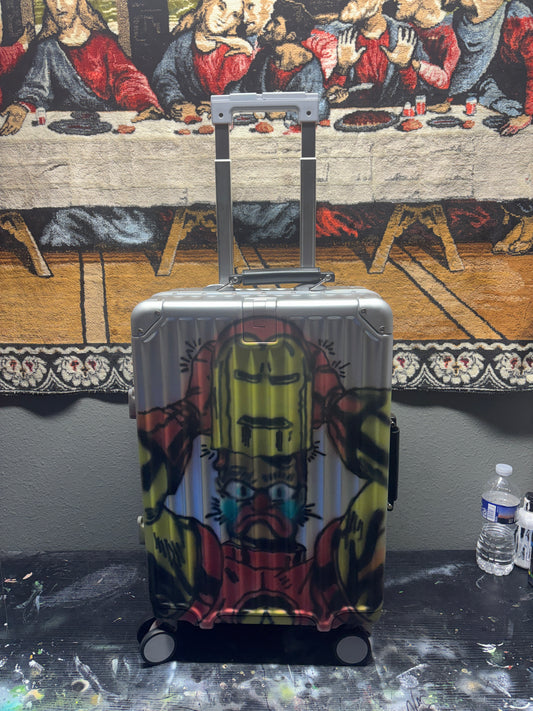 Custom Airbrush Inspired By Slawn Suitcase