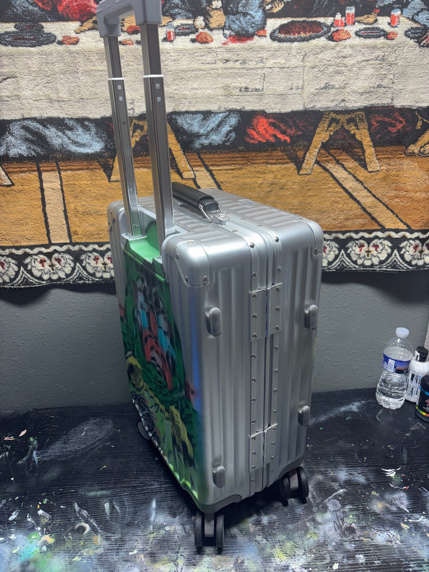 Custom Airbrush Inspired By Slawn Suitcase