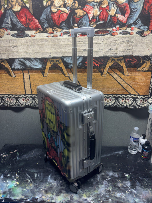 Custom Airbrush Inspired By Slawn Suitcase