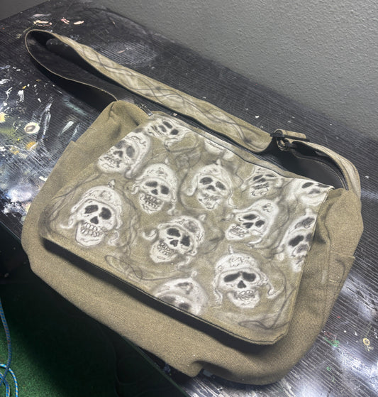 1of1 VEEZE Army Skull Side Bag